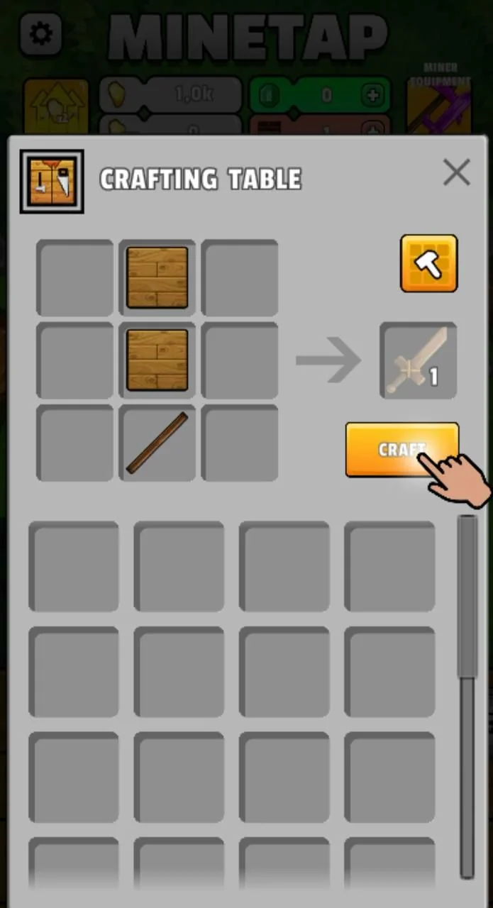Minetap — Preview 5