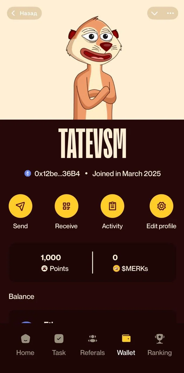 Meerkat Miniapp — Pratinjau 5