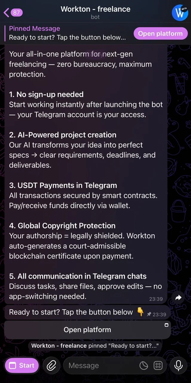 Workton - freelance — Preview 2