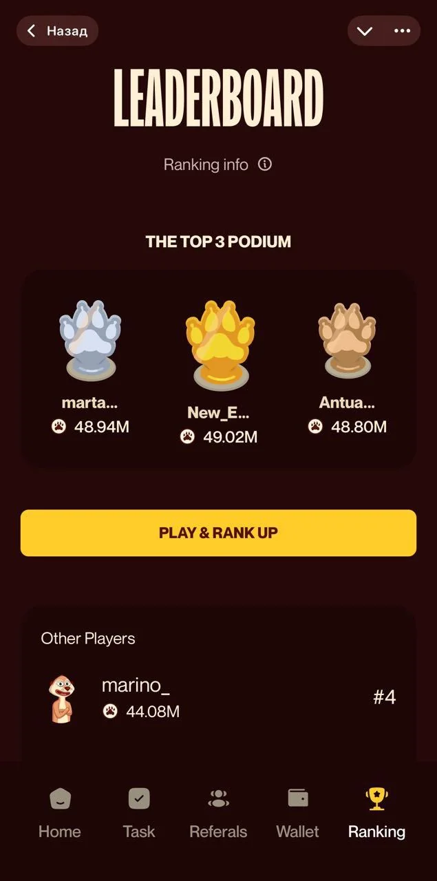Meerkat Miniapp — Pratinjau 6
