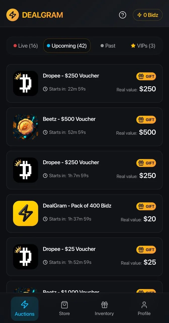 DealGram ⚡️💎 — Pratinjau 3