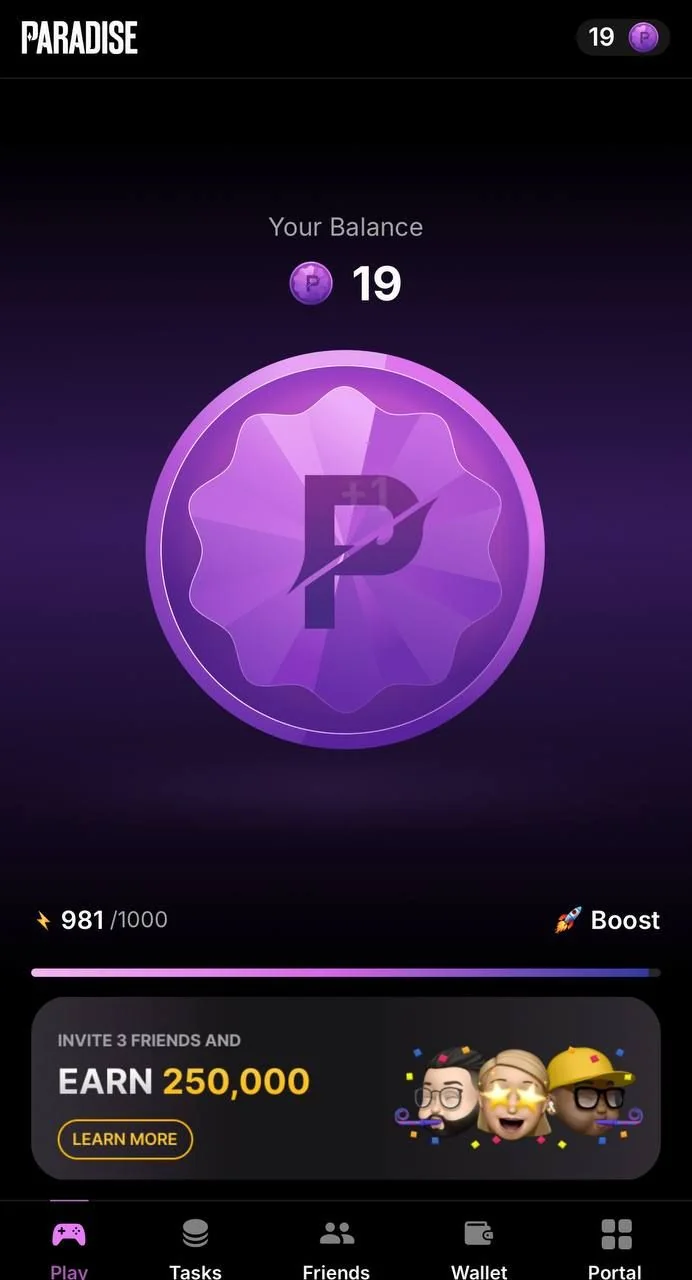 ParadiseTap — Перегляд 2