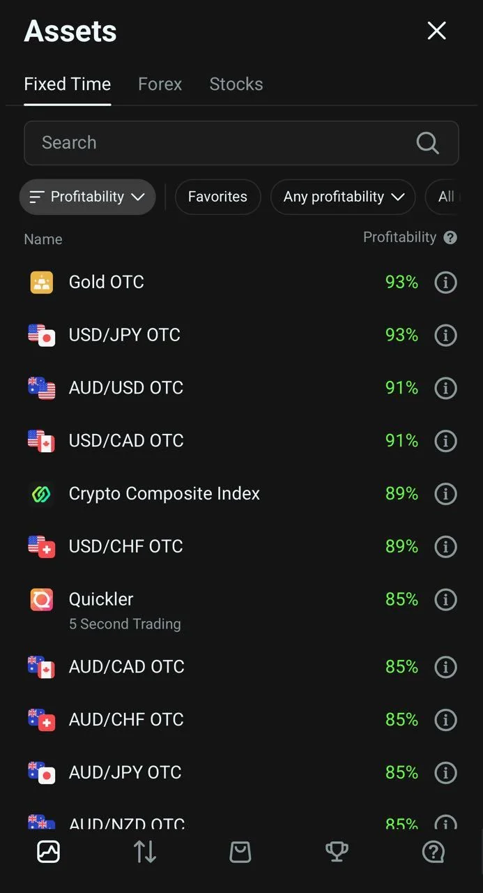 Olymptrade — Pratinjau 2