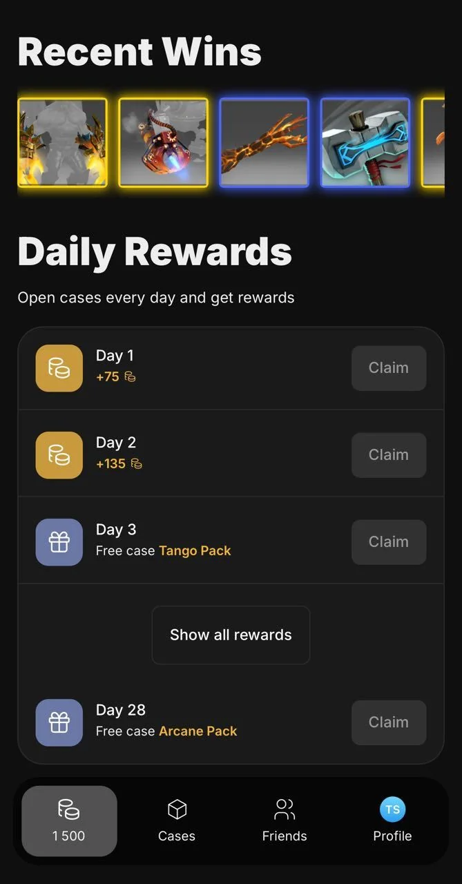 DOTA 2 CASES — Preview 2