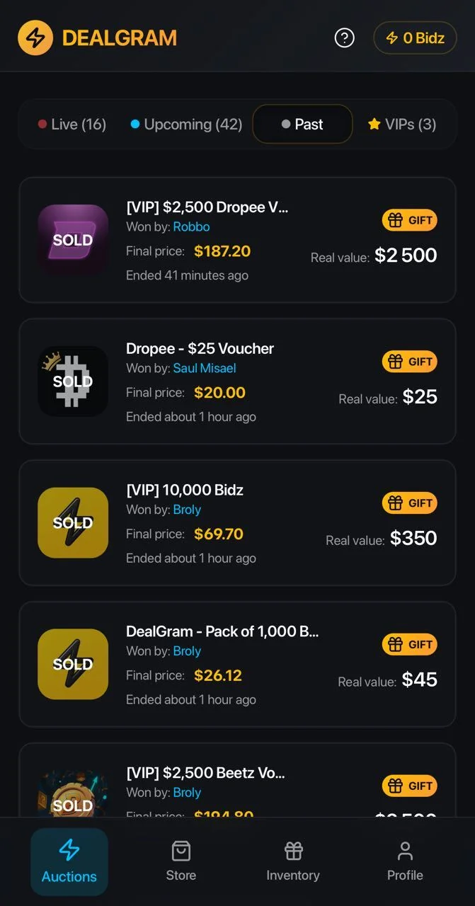 DealGram ⚡️💎 — Pratinjau 4