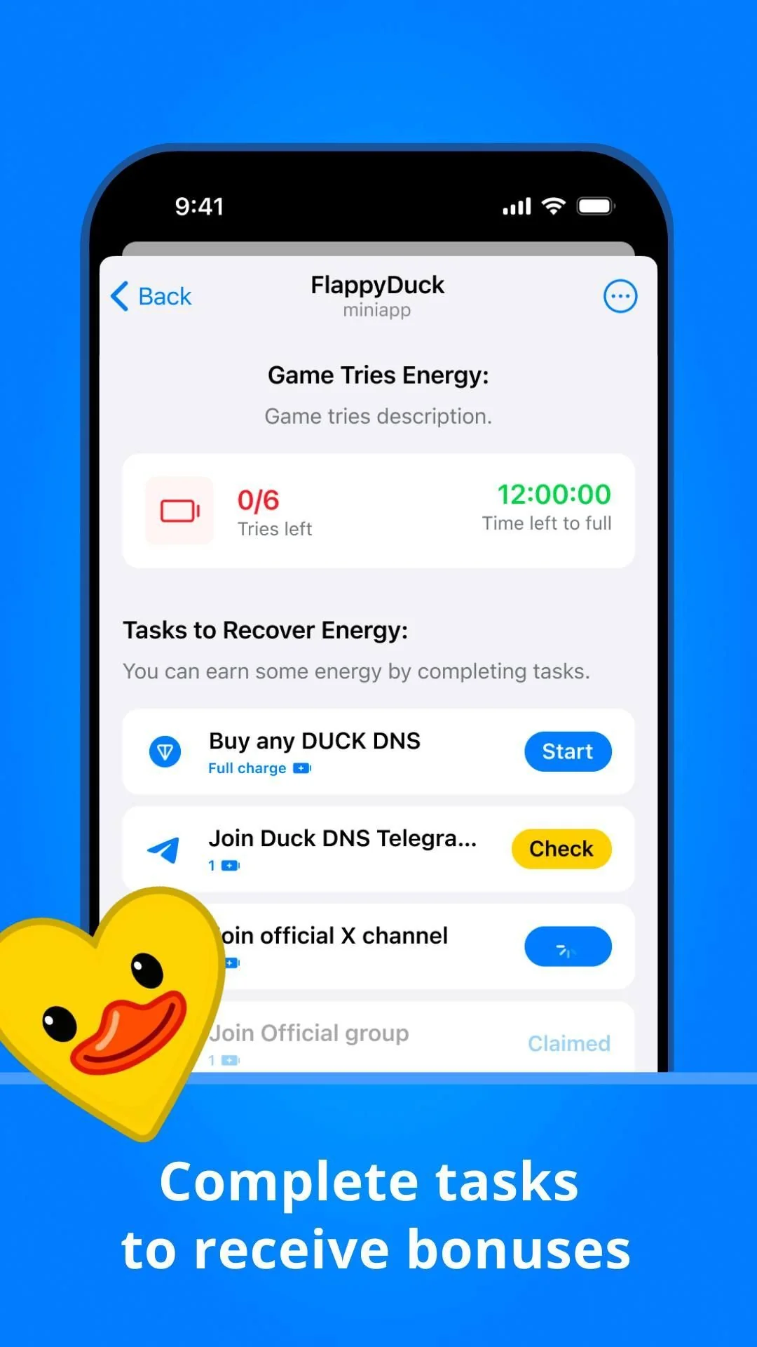 FlappyDuck — Pratinjau 2